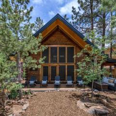 Coco's Creekside Cabin w/ Hot Tub, Firepit, & AC!