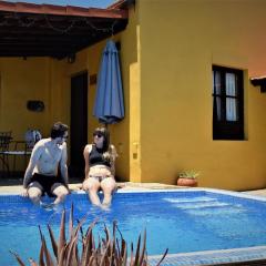 Gemütliches Ferienhaus in El Rosario mit Privatem Grill und Panoramablick