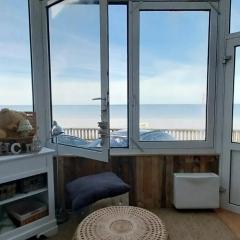 Maison de 3 chambres avec vue sur la mer balcon et wifi a Grandcamp Maisy