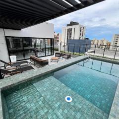 Flat em João Pessoa na Praia de Intermares
