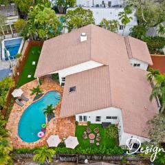 Charming 9BR New-Build Home w Heated Pool & Games