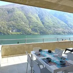 Riflessi sul Lago Apt Laglio - Tramonto