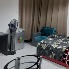 Private Room with Attached Bathroom and balcony in Falcon Tower Ajman
