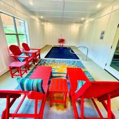 New! Indoor Pool/PS 5/Hot tub/Parkway