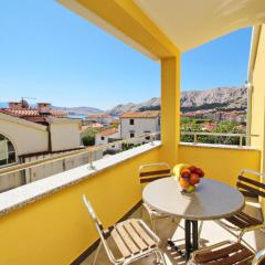 Ferienwohnung für 4 Personen 1 Kind ca 50 qm in Baška, Kvarner Bucht Krk