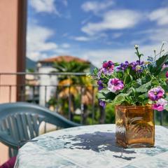 Apartment mit 1 Schlafzimmer mit Balkon und Gartenblick