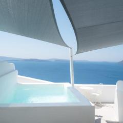 Magnificent Santorini Suite | Luxury Suite with Sea View and Hot Tub | Oia