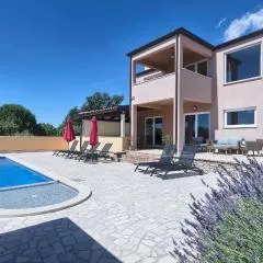 Ferienhaus mit Privatpool für 8 Personen ca 157 qm in Peruski, Istrien Bucht von Raša