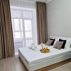 ЖК АЛМА ПАРК 1 ком. Уютные апартаменты с ТОПовым расположением