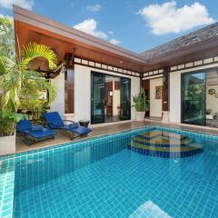 Private 2BR Pool Villa 2D15 in Gated Residences Rawai VIP Villas near Kids Park