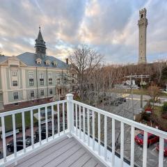 Expansive Deck with Waterviews and views of Ptown Monument