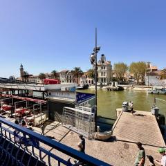 Les Poissons - Appartement une chambre vue canal