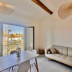 Les Palmiers - Appartement une chambre vue canal