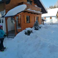 Großes Ferienhaus mit Liegewiese und Spielplatz, in der Nähe vom Ski- und Wandergebiet Klippitztörl