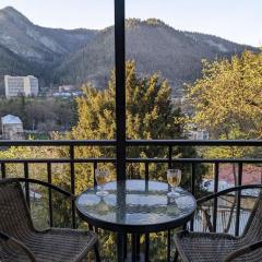 Unforgettable attic with balcony in Borjomi