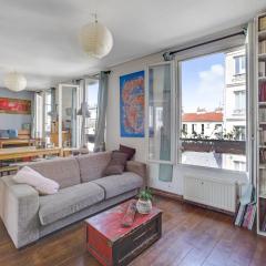 SUPERBE DUPLEX avec JARDIN PARTAGE à PARIS MENILMONTANT