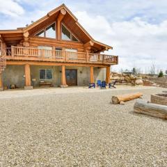 Luxe Family Cabin with Deck Walk to Duchesne River!