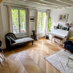 Cozy, Calm & Charming 3 Bedrooms Apartment at Bastille, near Marais & Seine