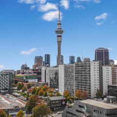 Skyline Serenade Apt with SkyCity View and Parking