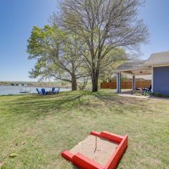 Lakefront Eufaula Cabin with Fire Pit and Private Dock