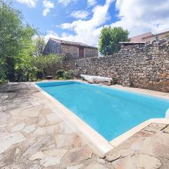 Lovely Home In Faugres With Outdoor Swimming Pool