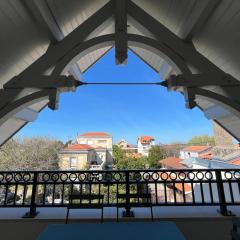 Duplex T4 Centre-ville Arcachon, 6 pers, Terrasses avec Aperçu Bassin, Plage 100m - FR-1-474-261