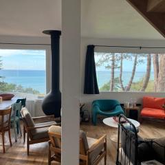 Maison Le Coteau Plage vue mer, 8 pers. Petit Caux