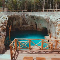 Departamento con cenote en Tulum solo Adultos