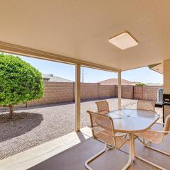 Mesa Home in 55 and Community with Patio and Gas Grill!