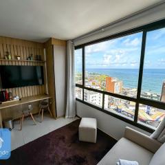 Studio Vista Mar Exclusivo no Barra Premium