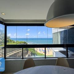 Apartamento Completo com Vista Mar e pé na areia