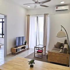 MUJI Cosy Level 25th Room Amber Residence @ Quayside Mall Rimbayu Near to Masha Oasis Tenby KLIA Kota Kemuning
