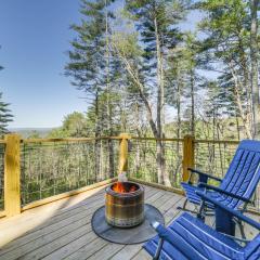 Secluded Brevard Cabin with Private Waterfall!