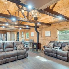 Cozy Hemphill Cabin with Lake Views and Deck!