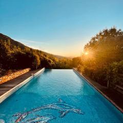 Maison du Caroux, with a pool with an amazing view