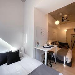 bHOTEL Nekoyard - Cozy Loft Studio 5 Min to Peace Park & City Center
