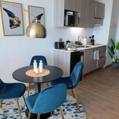 HOM I Precioso Depto Estudio con Terraza y Vista al Mar 1817