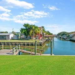 Canal Front Home! Walk to Beach, Porch, Fishing