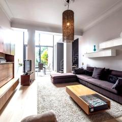 3 bedrooms apartement with enclosed garden and wifi at Bruxelles