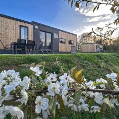 Holiday home with terrace and lake view