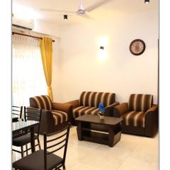 Two Bed Roomed, Fully Furnished & Air Conditioned Apartment with Sea View for Rent at Beach Road, Mount Lavinia