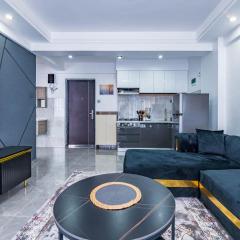 The Quiet One In Kileleshwa with a fireplace