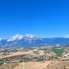 Casa MiDa, vista panoramica sulla Maiella