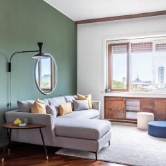 Trilocale vintage vicino a Centrale con vista panoramica sul Duomo