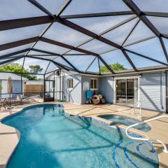 South Daytona Home Game Room, Private Pool and Spa!