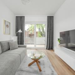 Mieszczańska Modern Apartment with Balcony & Free Parking Wrocław by Noclegi Renters