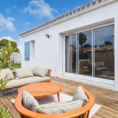 Maison pour 4 - jardin - 600m de la plage