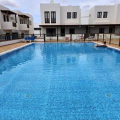 Duplex Noray vista a la piscina