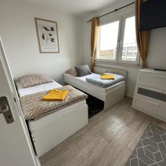 Ideal für Monteure. 3 Zimmer Apartment mit Küche, Waschmaschine, WiFi usw... .
