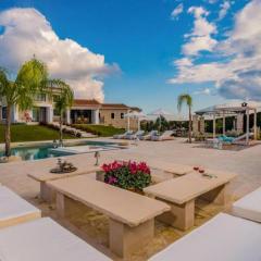 Premium Zakynthos Villa | 5 Bedrooms | Villa Nezuko | Spacious Furnished Sun Terrace | Outdoor Dining and Sitting Area | Private Outdoor Pool and BBQ | Gym | Court & Children’s Fun Area | Sarakinado